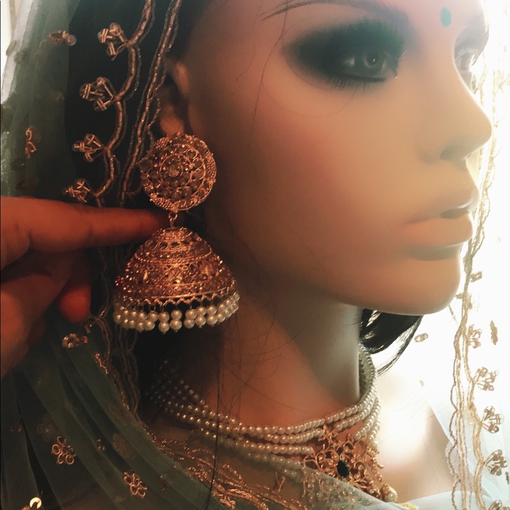 Gold Jhumki
